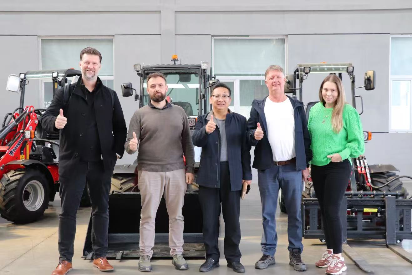 Utmärkt liten hjullastare Utmärkt liten hjullastare