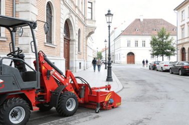 Loaders with Sweeper Attachment: Efficient Equipment for Street Cleaning in European Cities