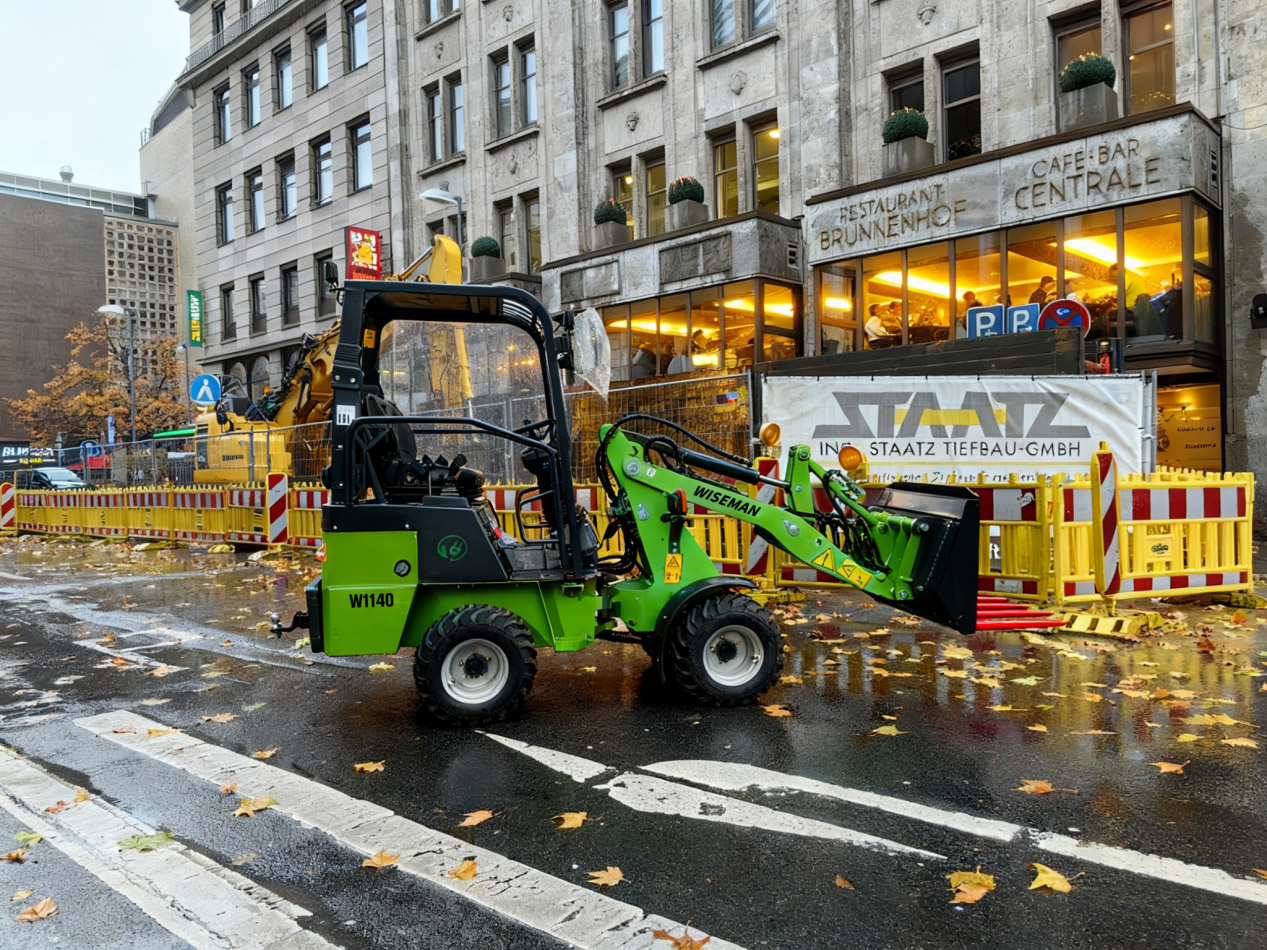 The Electric Compact Loader Redefining Urban Municipal Projects