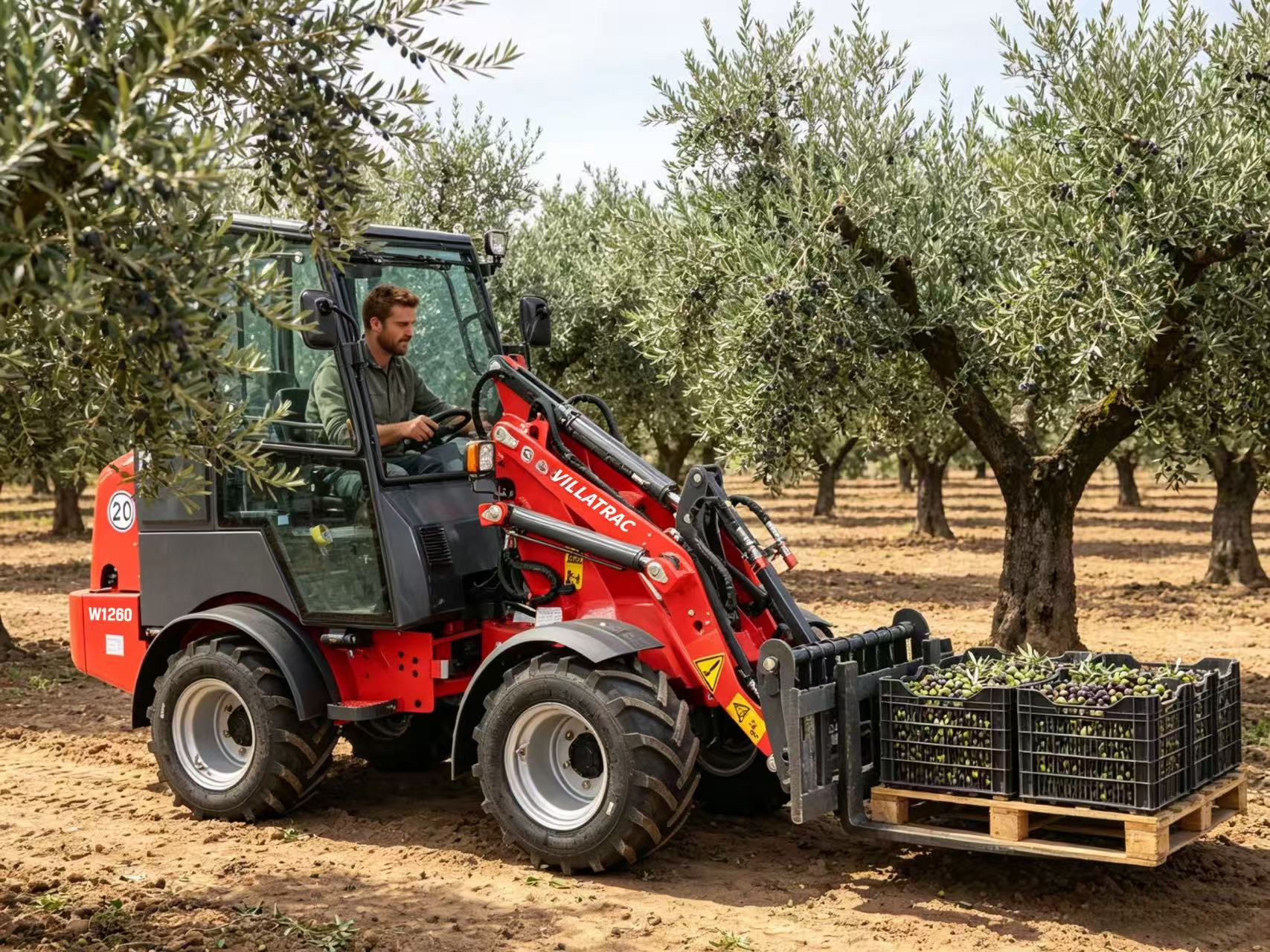 Se vende cargadora de ruedas 4x4.