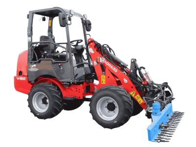 Compact Wheel Loader for Greenhouse