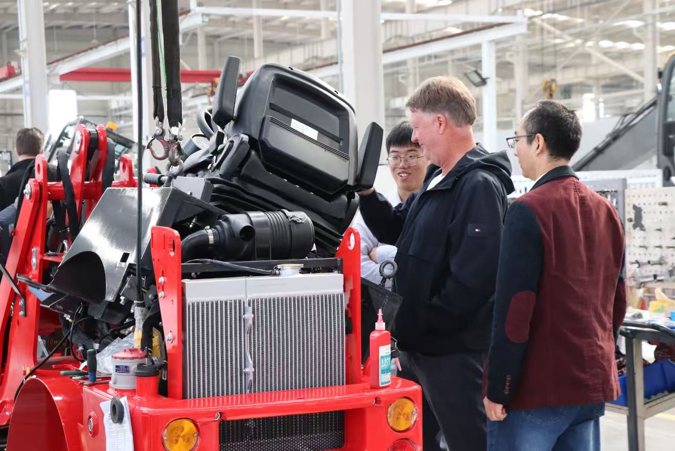 Utmärkt liten hjullastare Utmärkt liten hjullastare