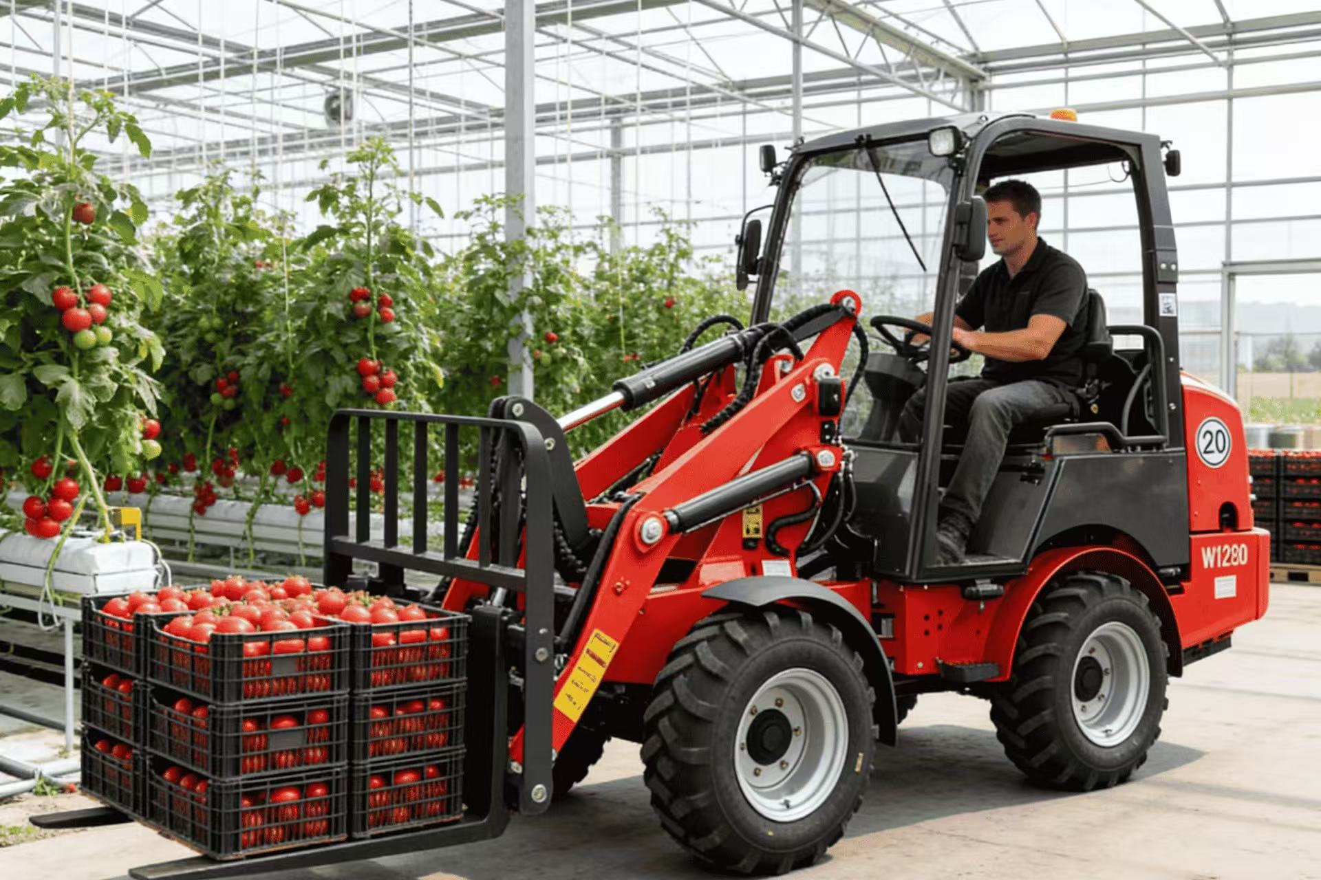 Preisgünstiger, kompakter Knicklader Preisgünstiger, kompakter Knicklader