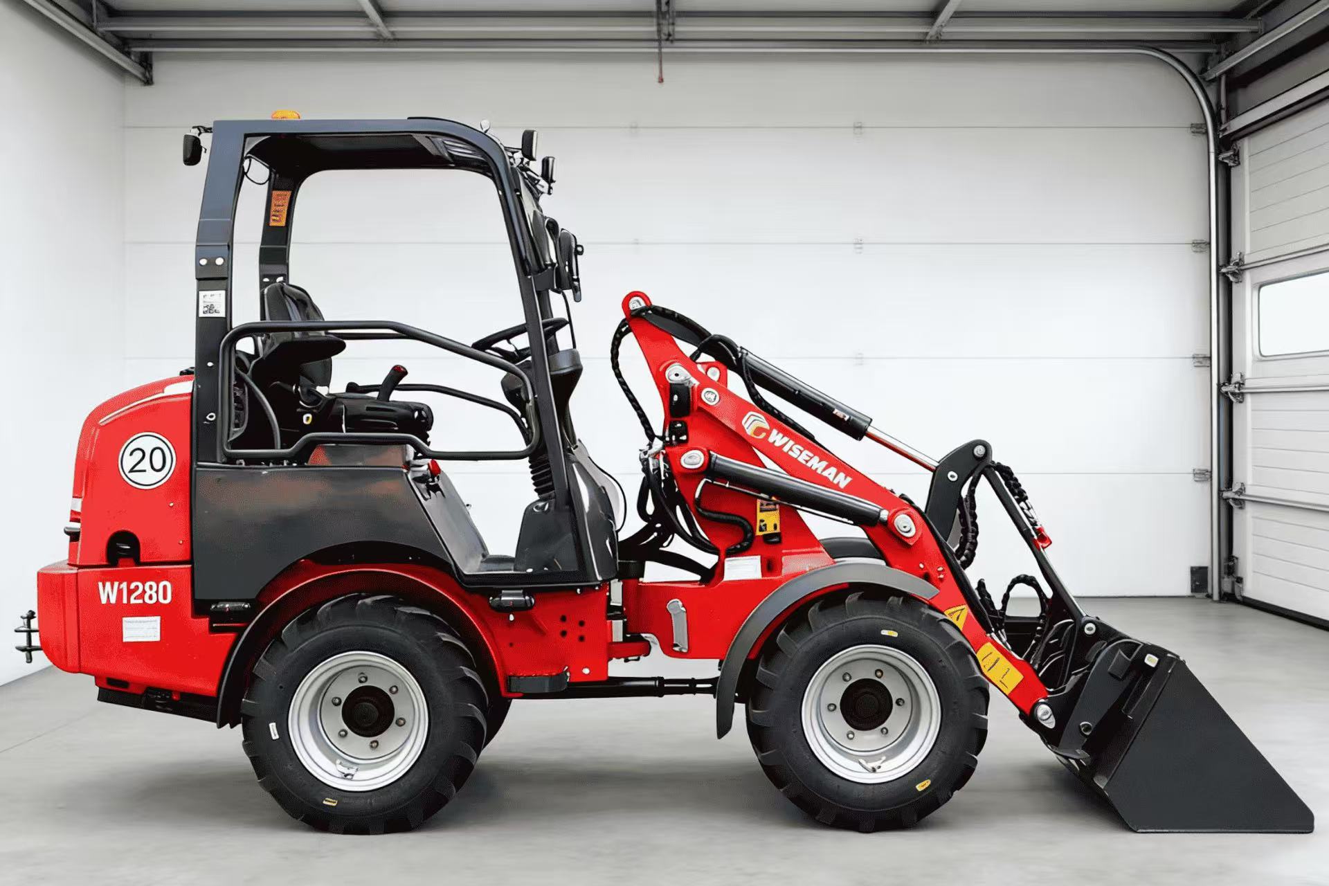 Heavy-duty Compact Articulated Loader 