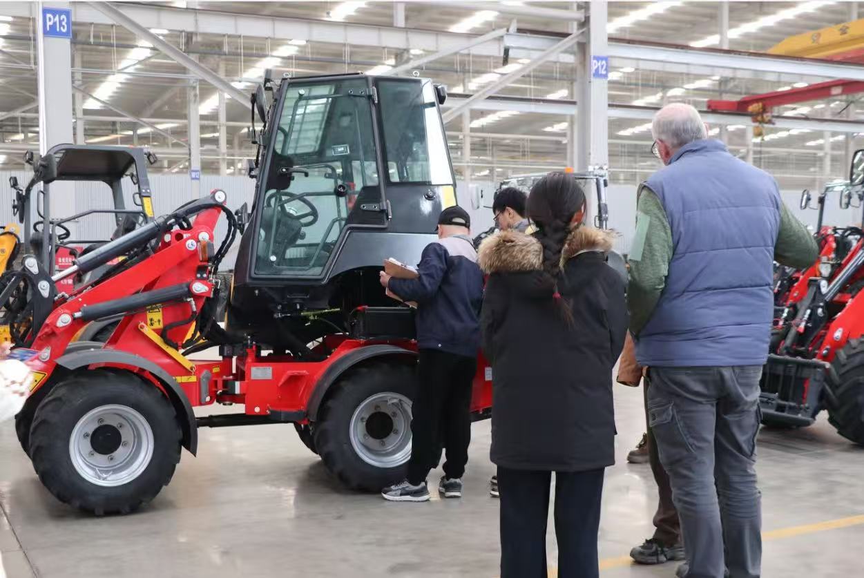 Good Compact Articulating Loader