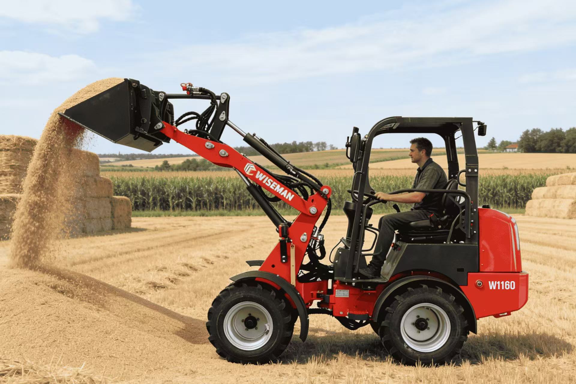 Idealer Allrad-Radlader