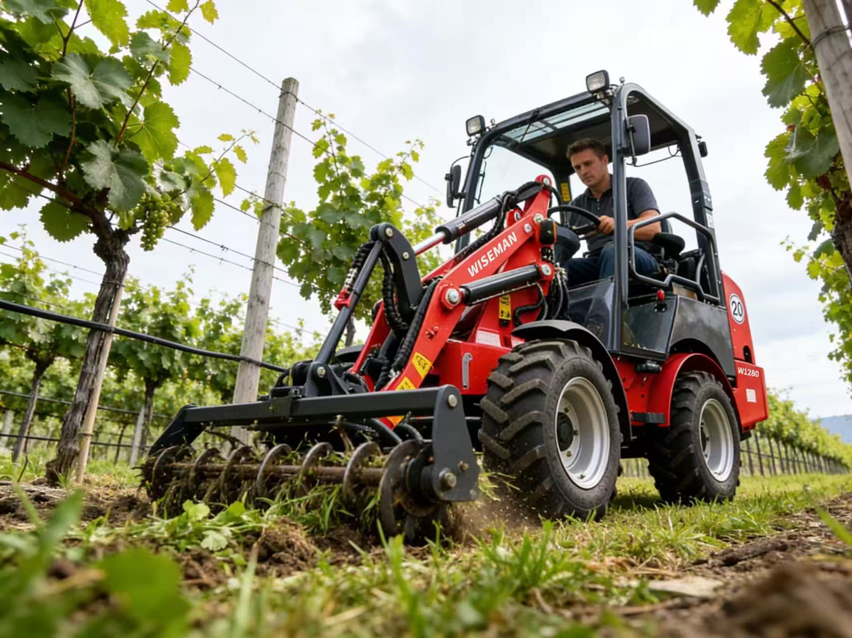 Caricatore compatto agricolo