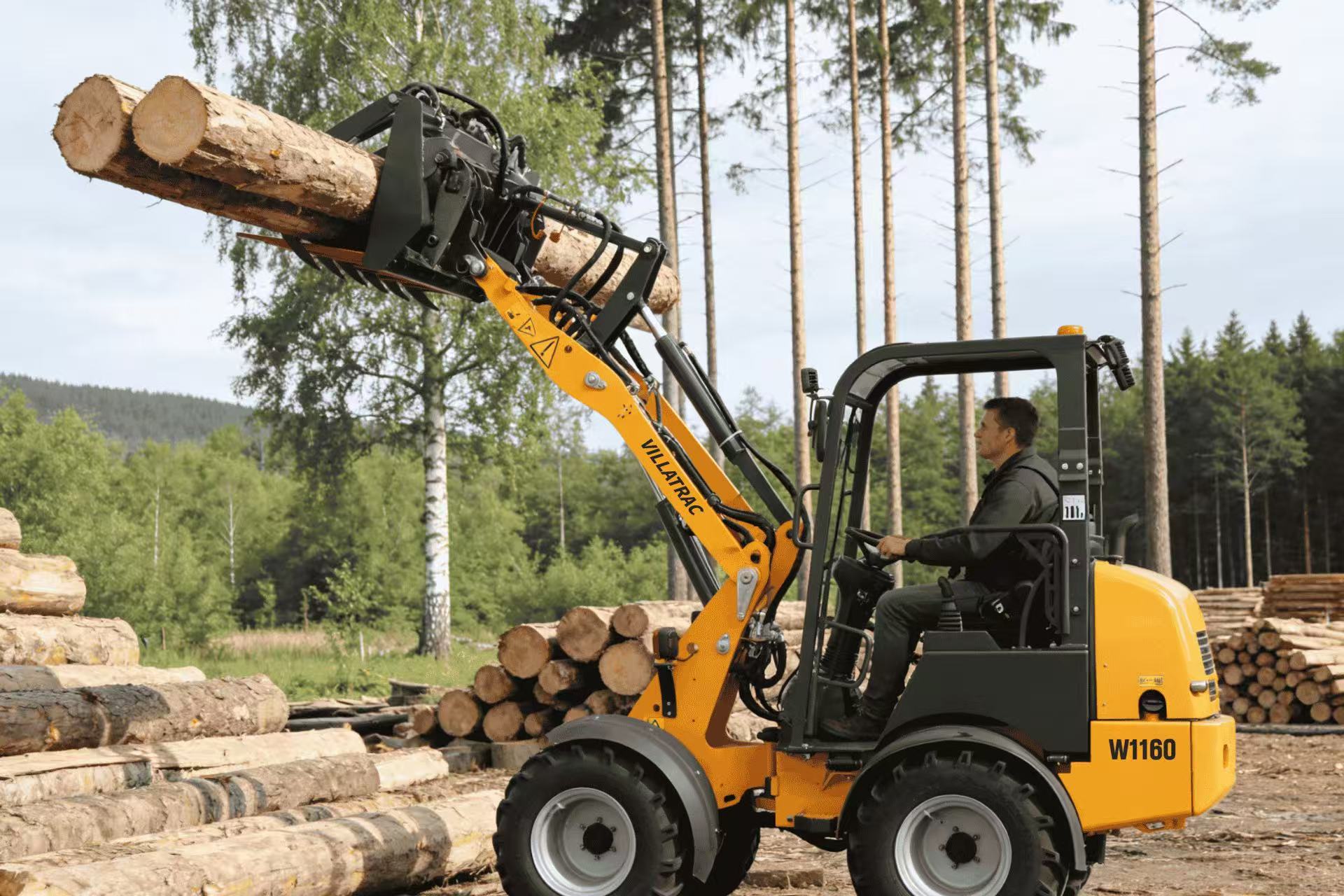 High Quality 4WD Wheel Loader