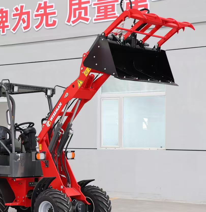 Cargador articulado compacto y potente