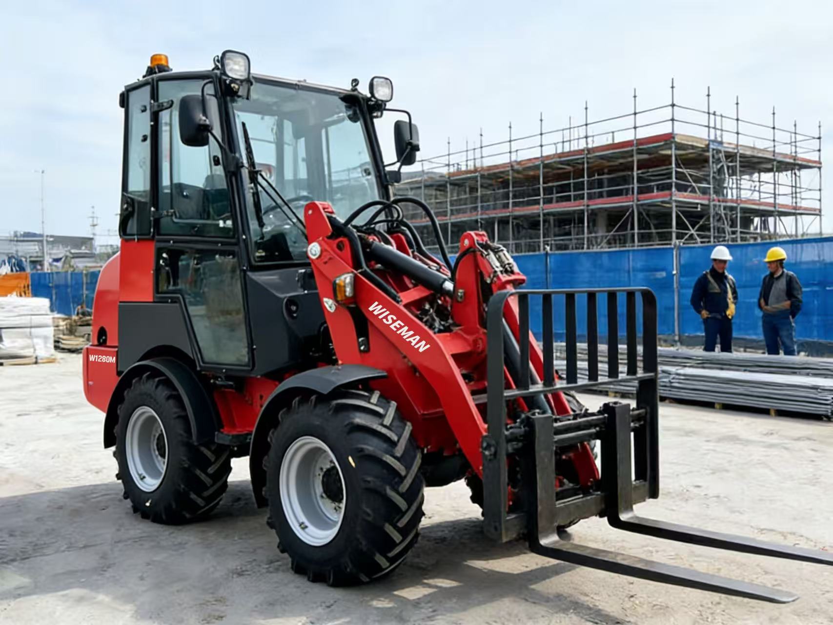 Carregadora compacta para vinhas europeias Carregadora compacta para vinhas europeias