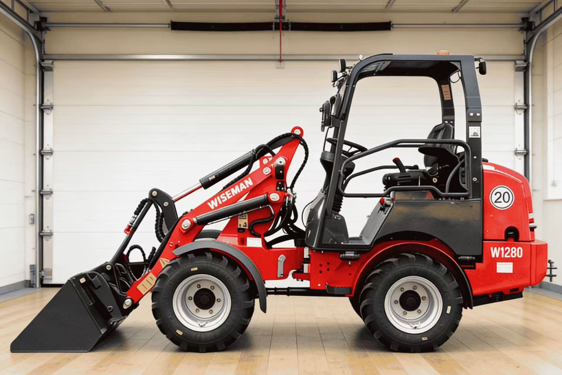 Chargeuse articulée compacte et durable