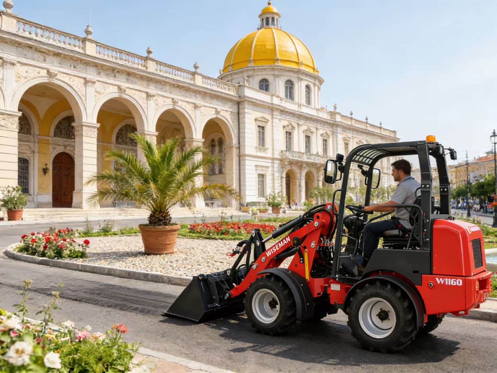 Compact Loader for Organic Farming Compact Loader for Organic Farming