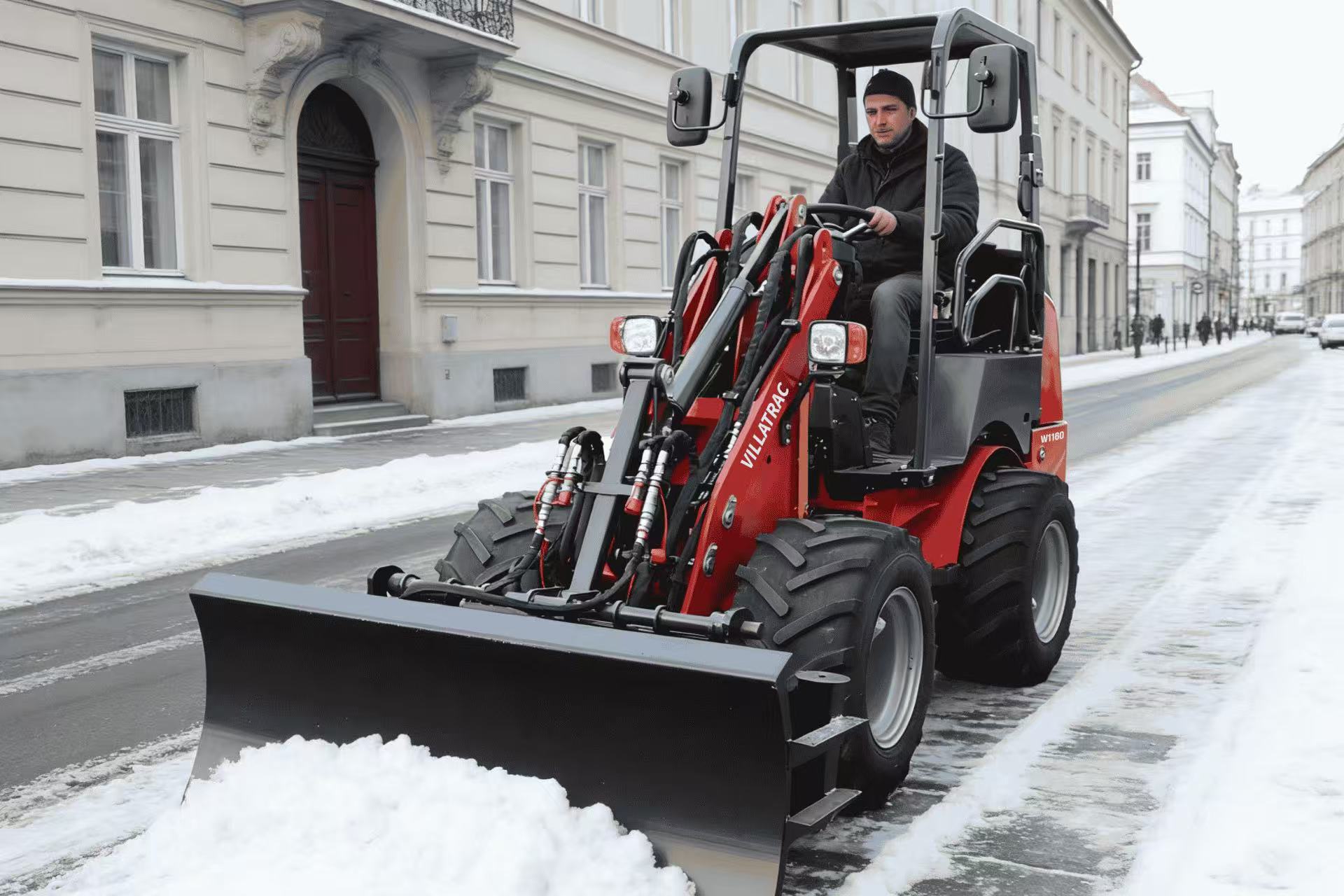 High Quality 4WD Wheel Loader