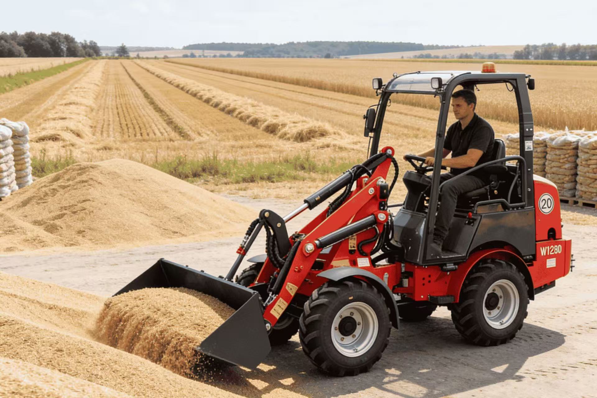Preisgünstiger, kompakter Knicklader Preisgünstiger, kompakter Knicklader