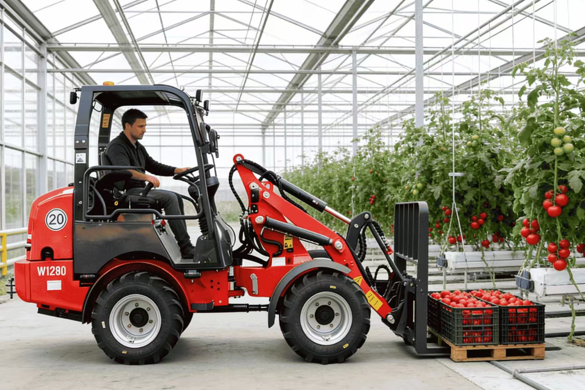 Cargador articulado compacto y duradero Cargador articulado compacto y duradero