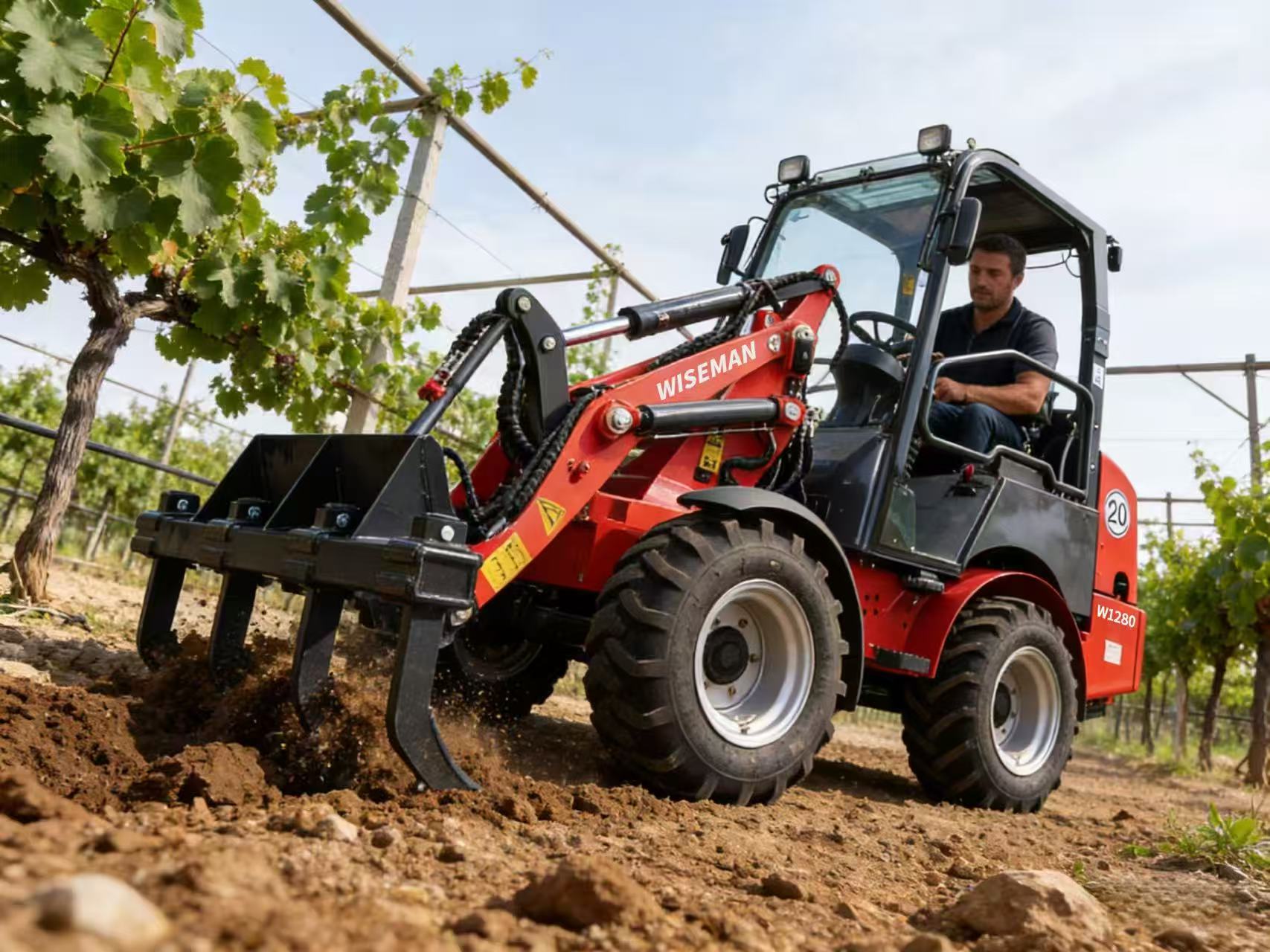 Caricatore compatto agricolo
