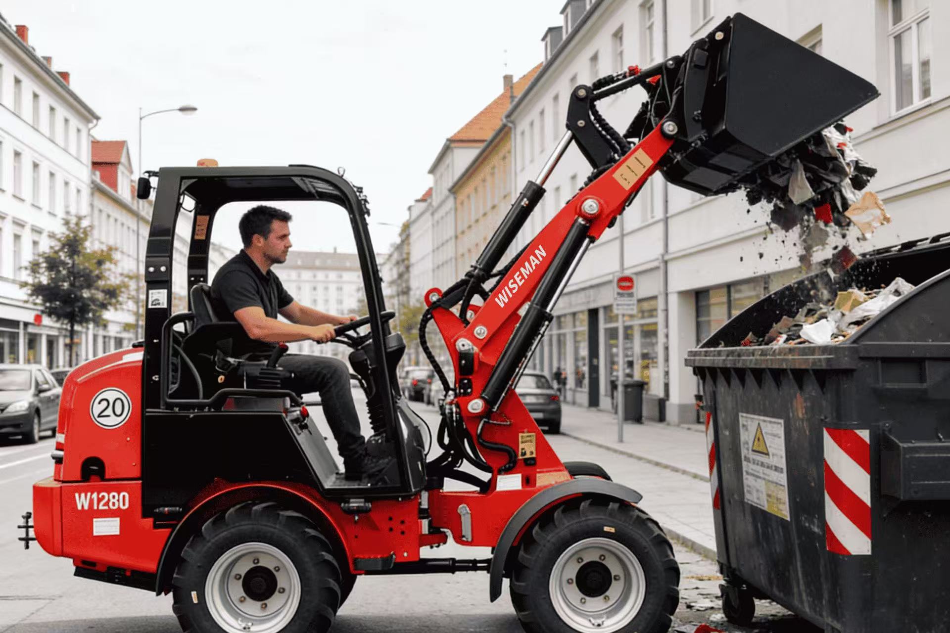 Heavy-duty Compact Articulated Loader Heavy-duty Compact Articulated Loader