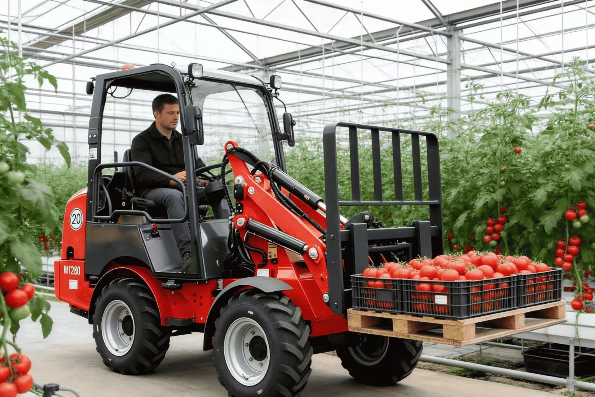 Reliable Compact Articulated Loader