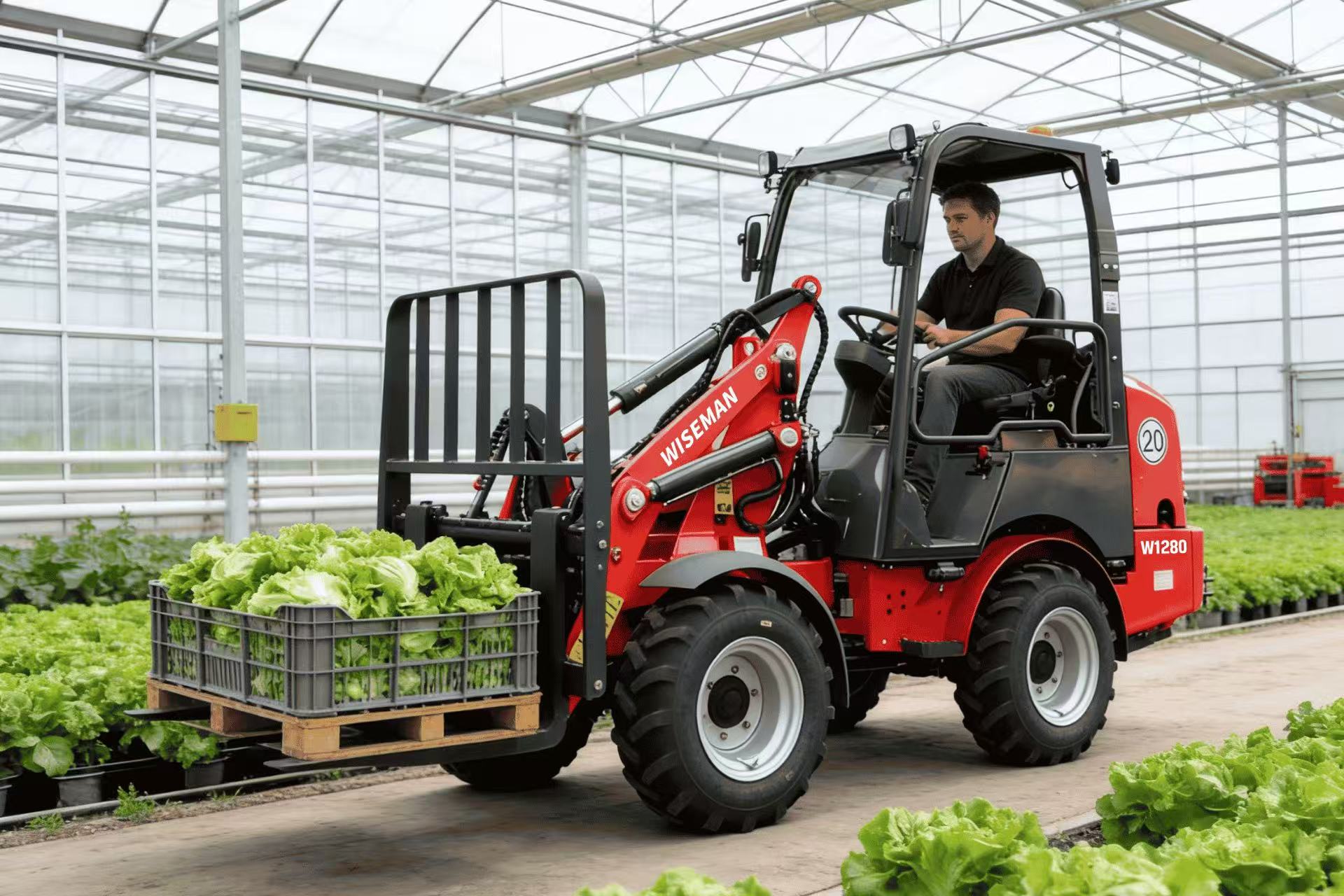 Minicarregadora compacta potente Minicarregadora compacta potente