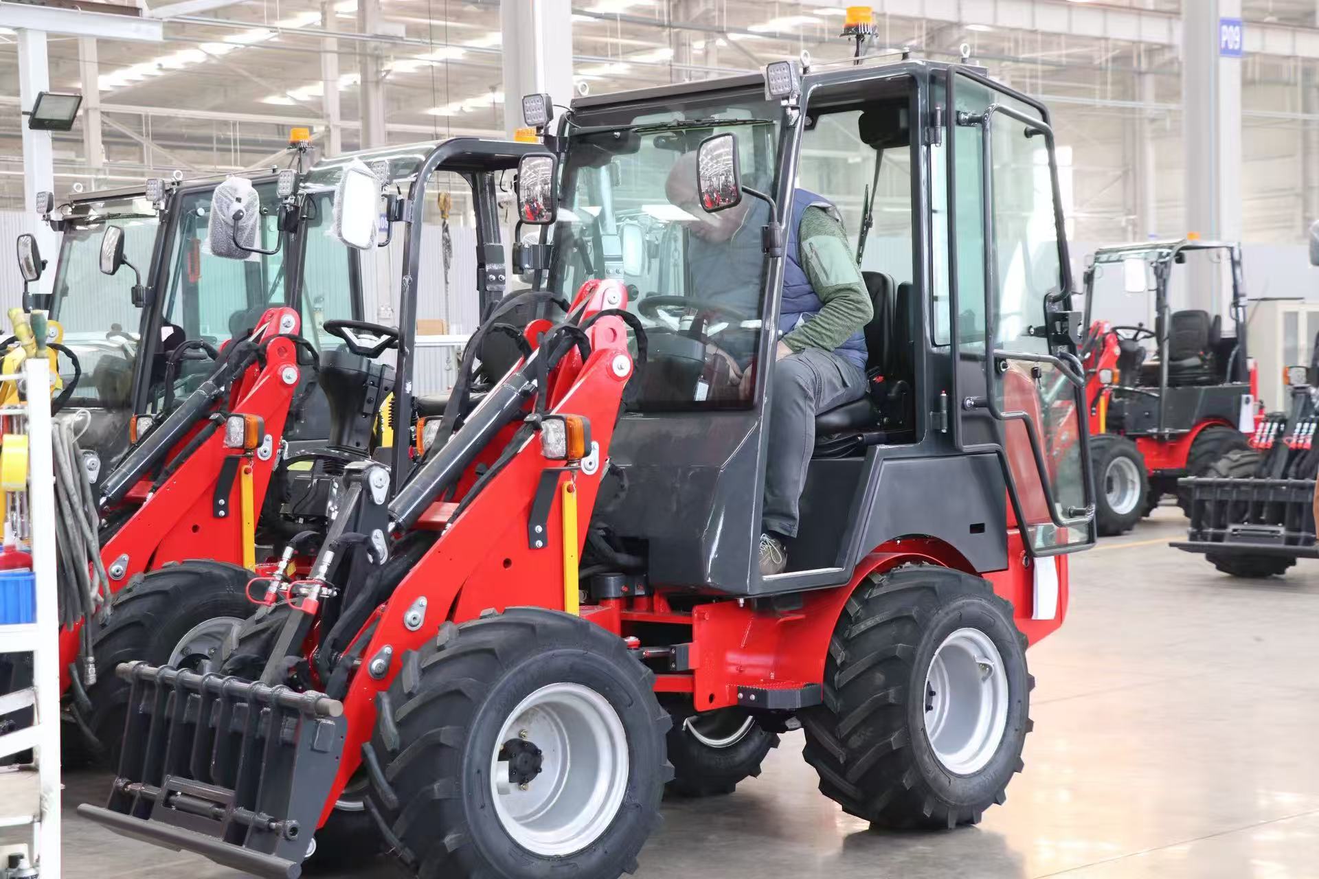 Good Compact Articulating Loader