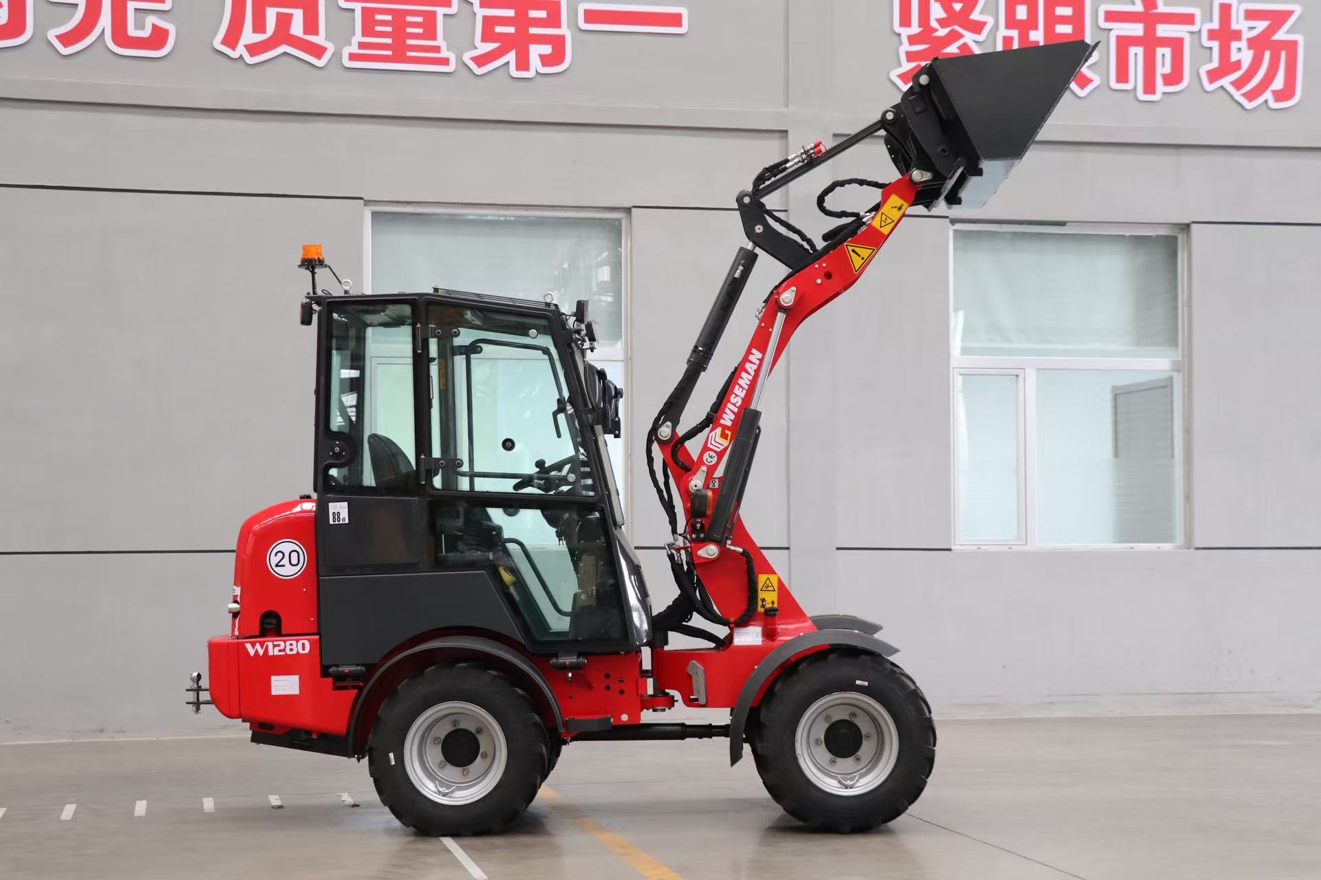 Excellente chargeuse sur pneus