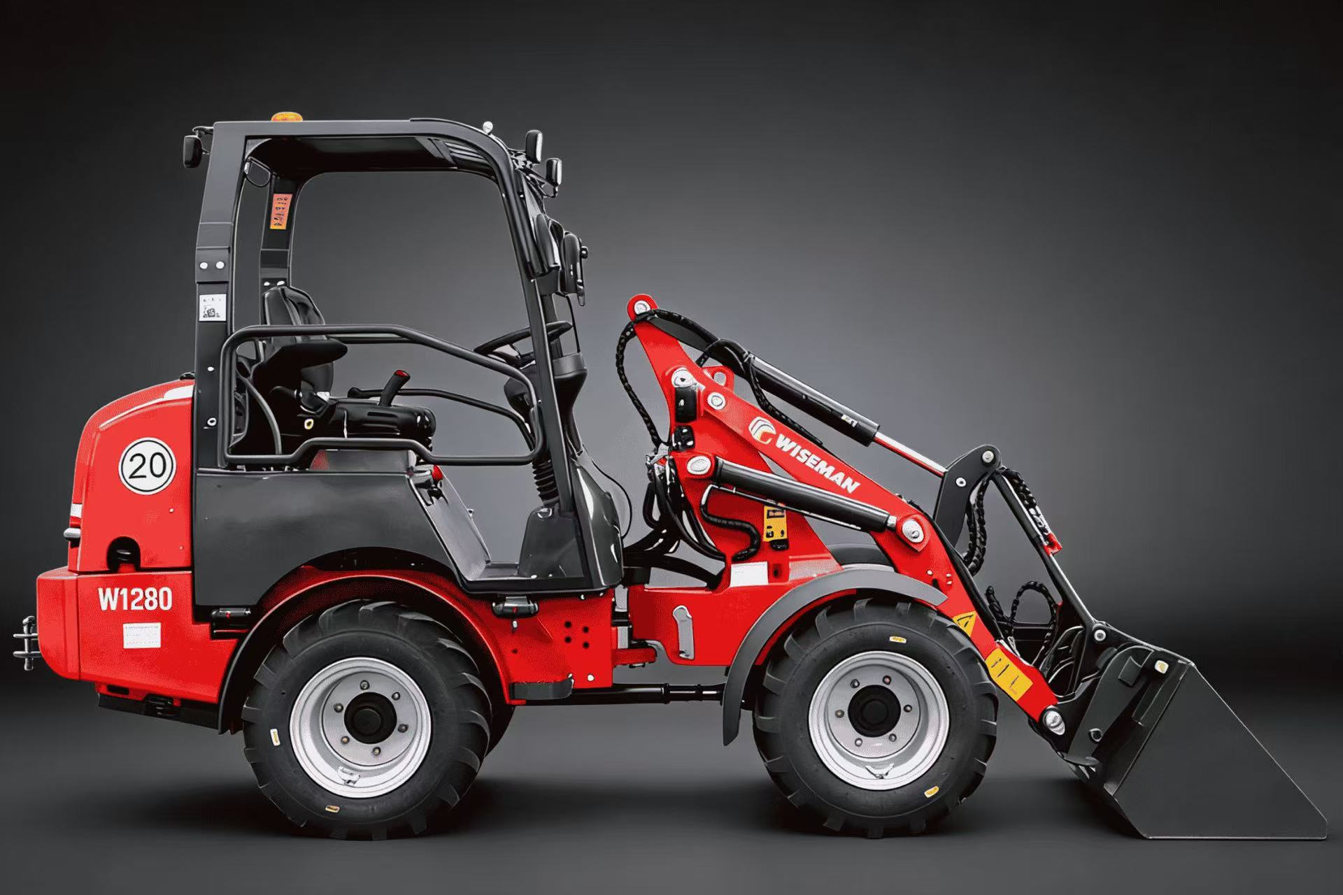 Preisgünstiger, kompakter Knicklader