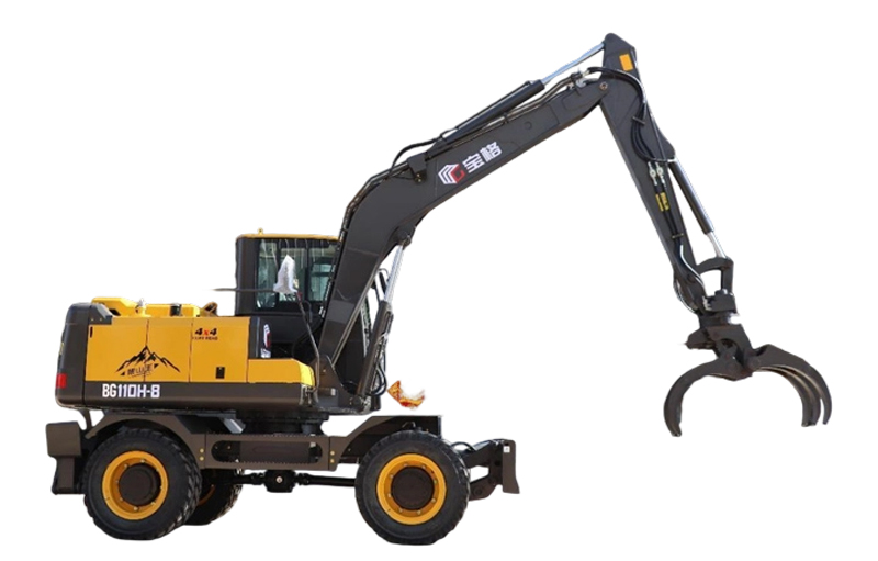 Rubber Tyre Excavator