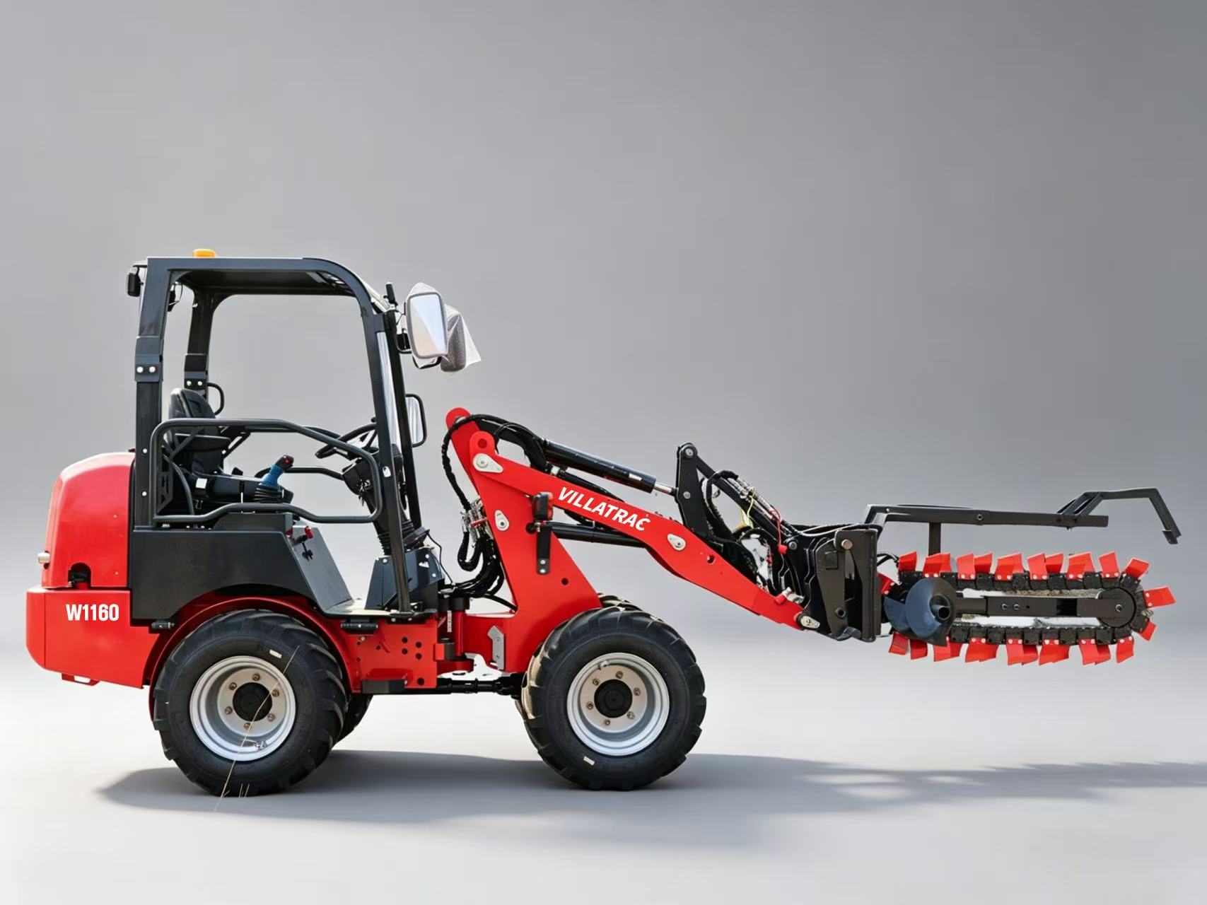 Efficient 4WD Wheel Loader
