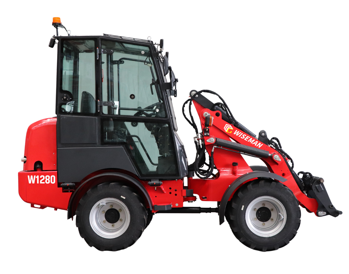 Mała ładowarka budowlana