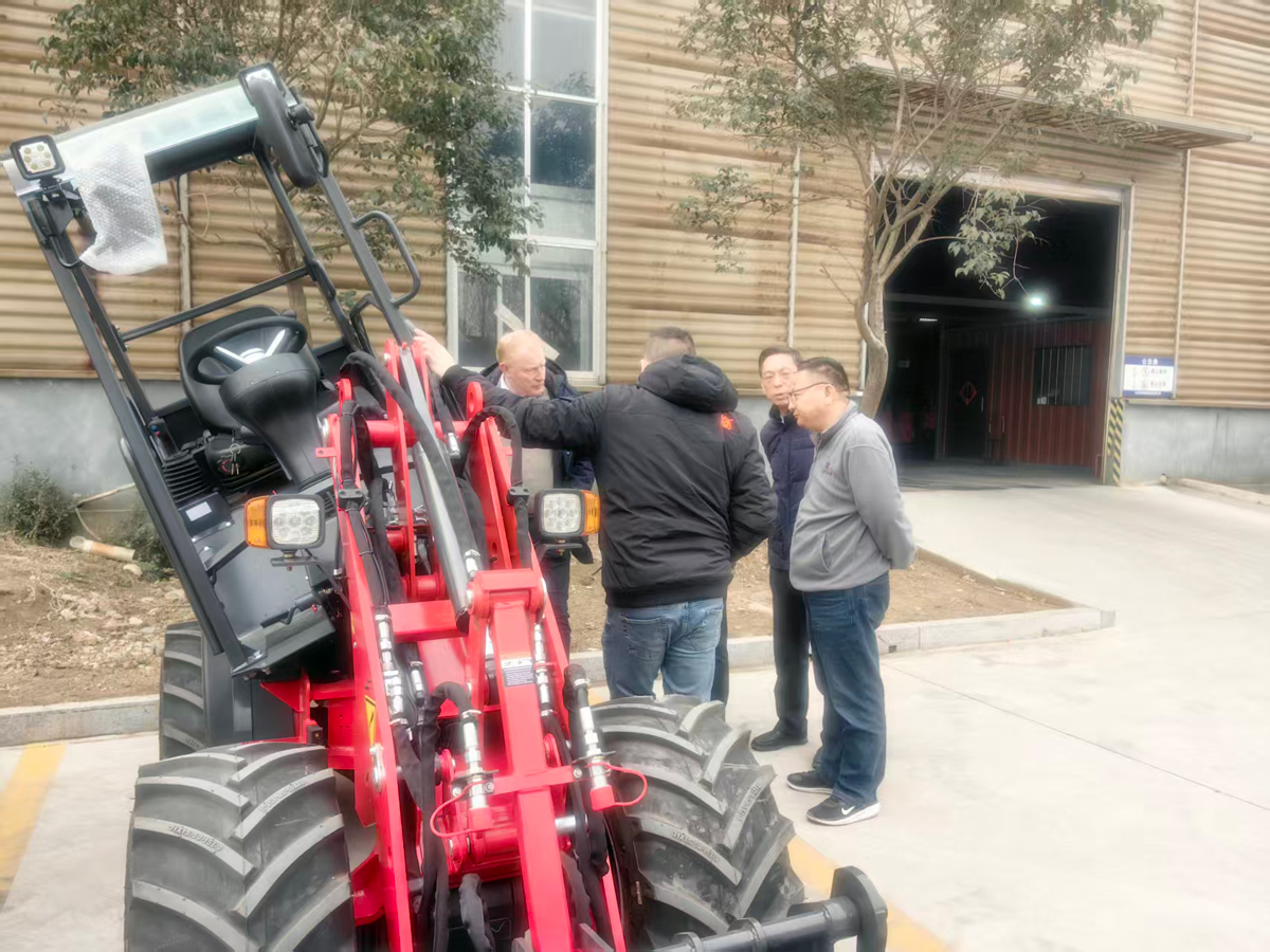 Shandong Bogo wita niemieckich klientów: Ładowarka W1140 kradnie show Shandong Bogo wita niemieckich klientów: Ładowarka W1140 kradnie show