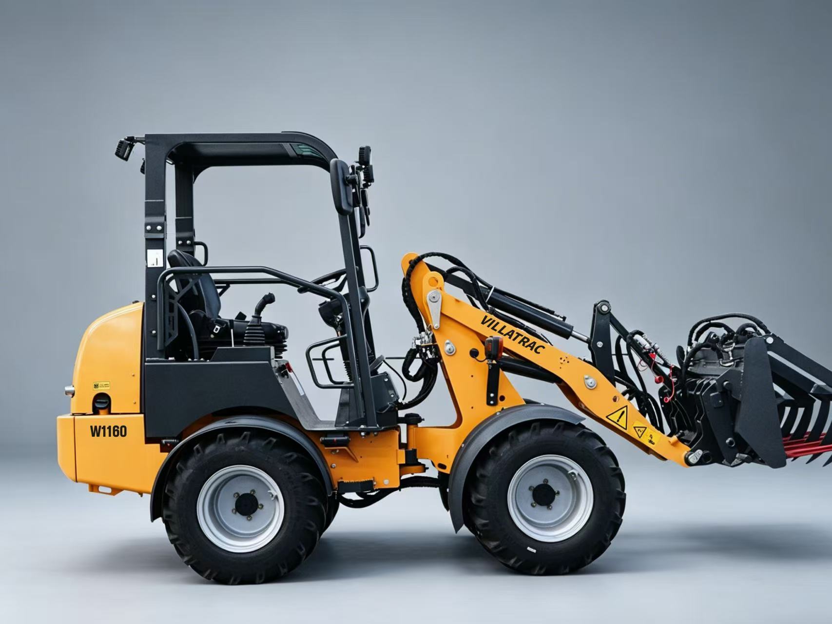 Cargadora de ruedas 4x4 fiable