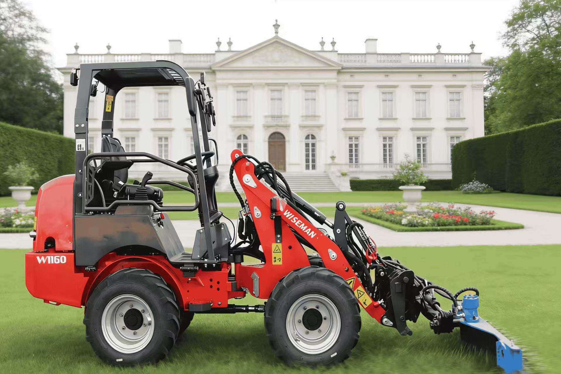 Chargeuse articulée compacte de pointe