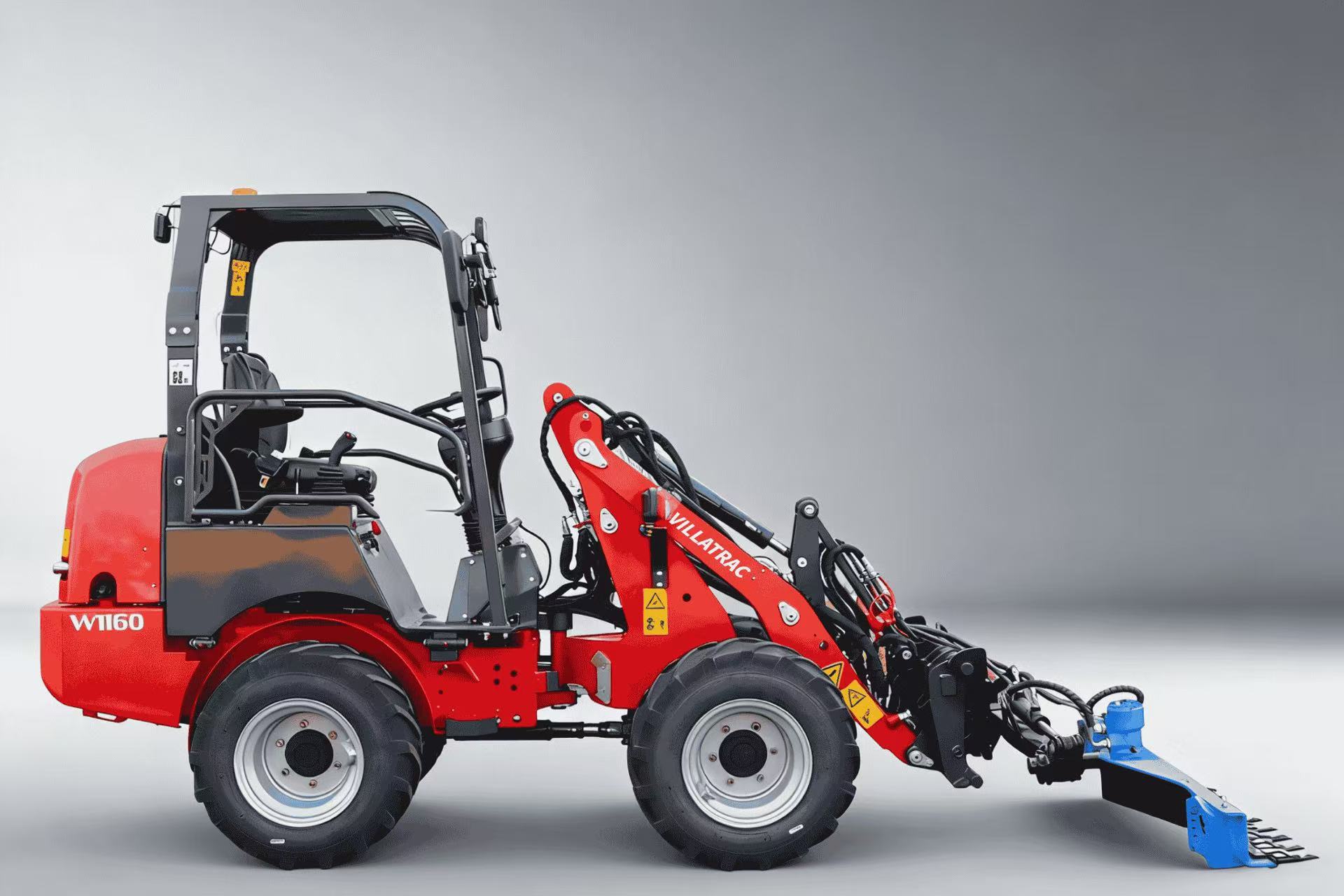 Доступный по цене полноприводный колесный погрузчик