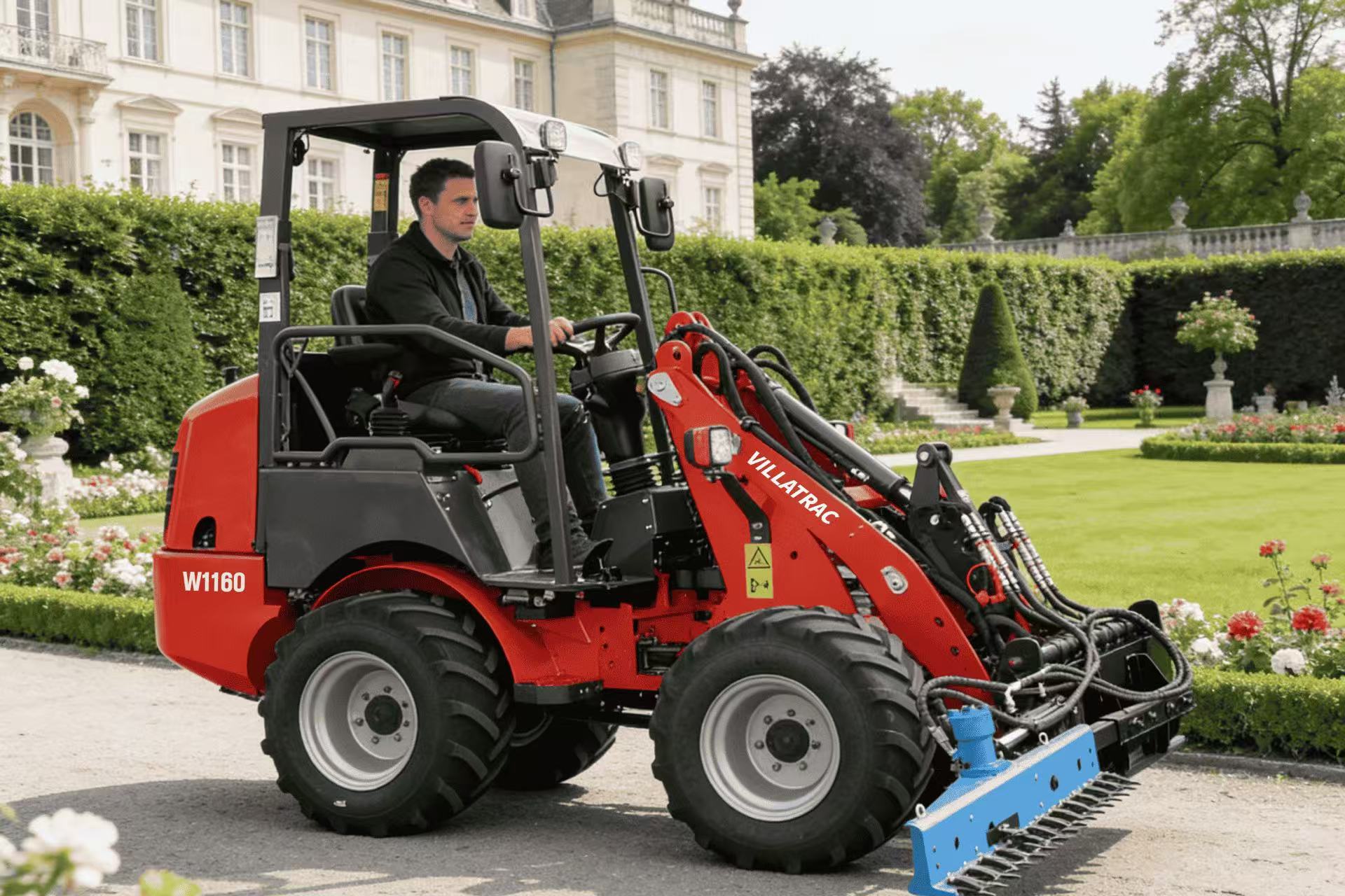 Доступный по цене полноприводный колесный погрузчик Доступный по цене полноприводный колесный погрузчик