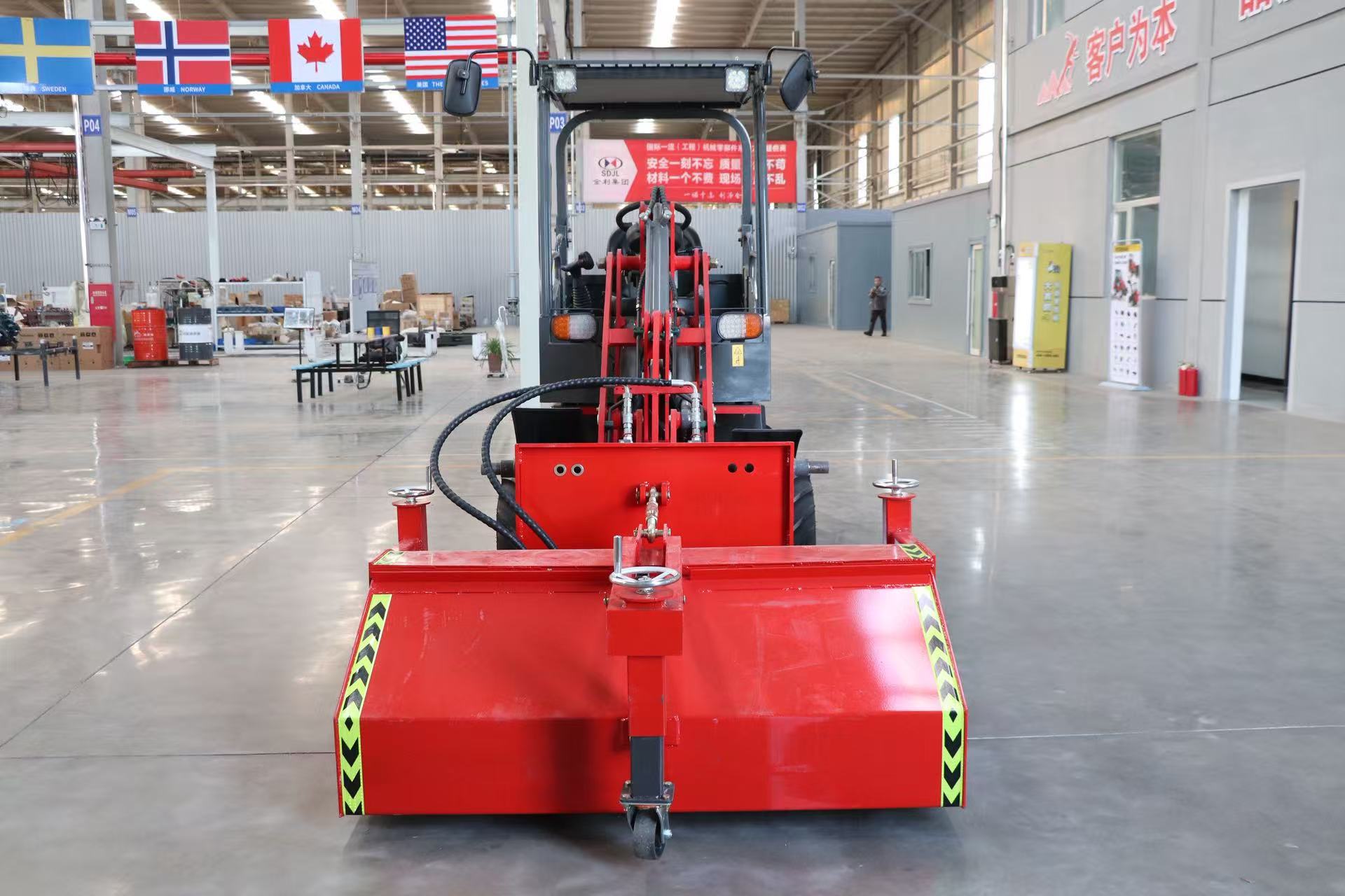 Elektryczna kompaktowa ładowarka kołowa Elektryczna kompaktowa ładowarka kołowa