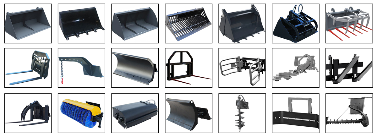 Mała ładowarka budowlana