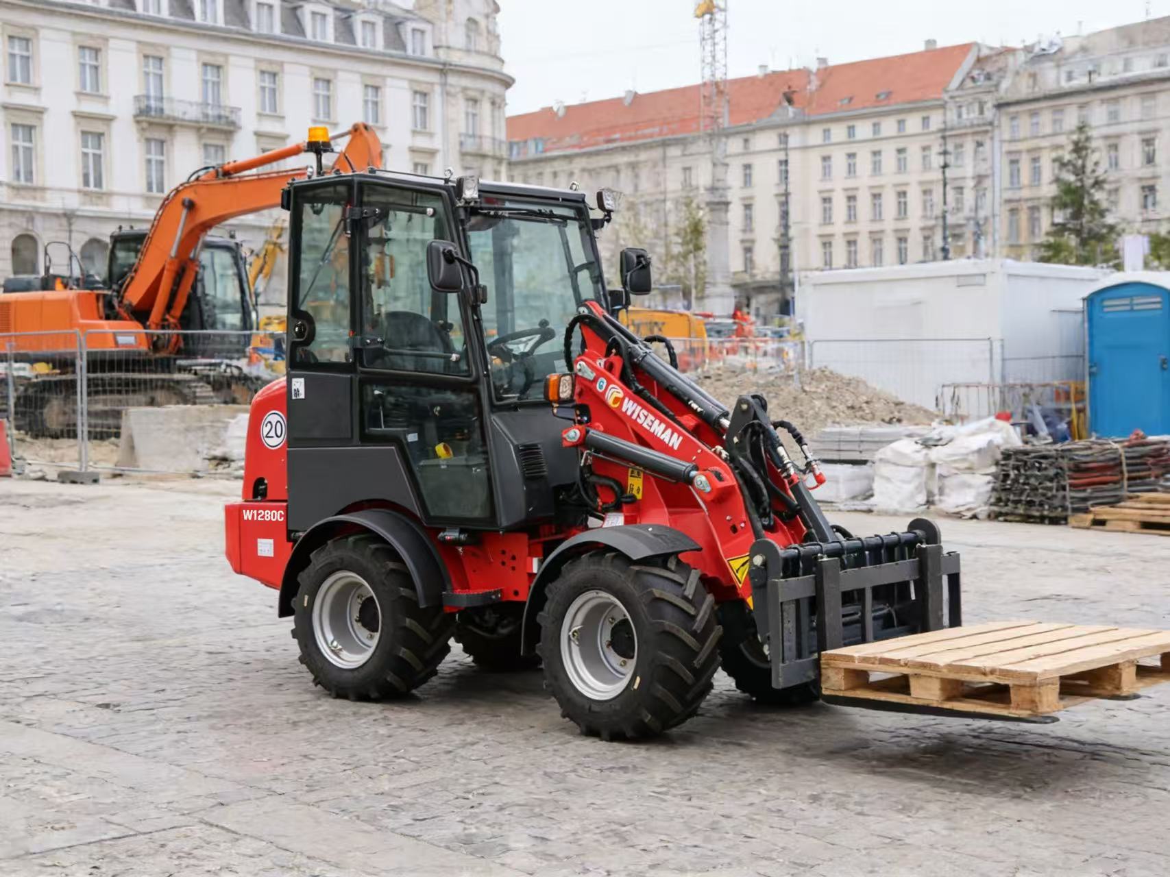 Compact Loader for Olive Groves Compact Loader for Olive Groves