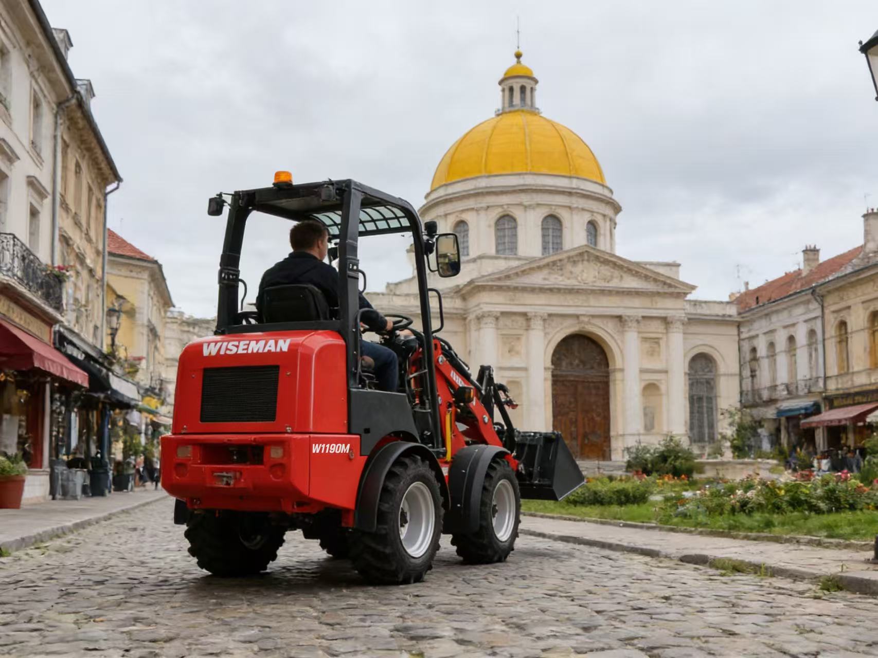 Compact Wheel Loader With Quick Attach Compact Wheel Loader With Quick Attach