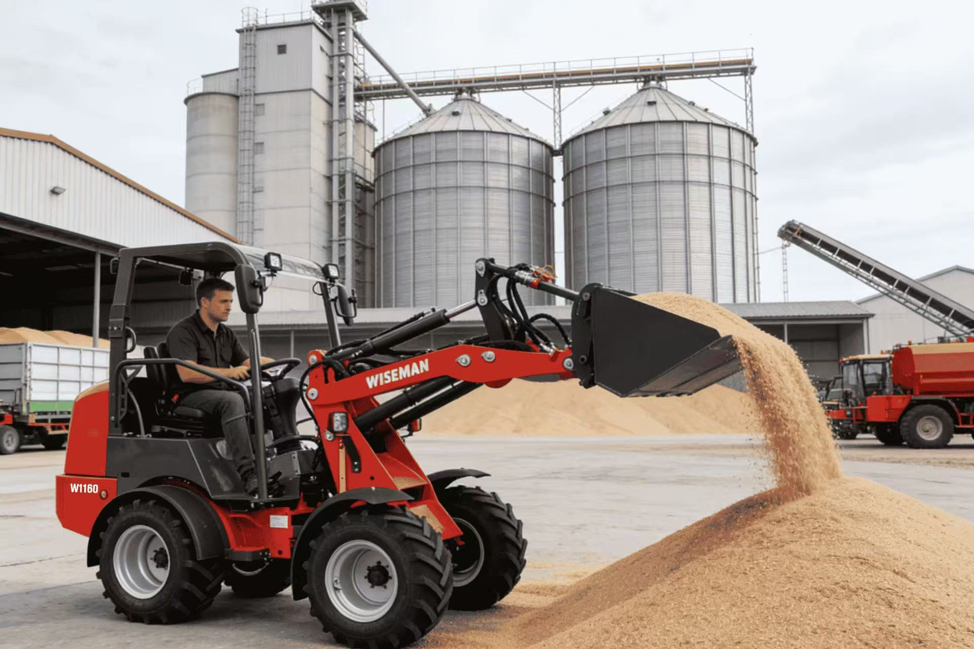 Minicarregadora compacta fiável Minicarregadora compacta fiável