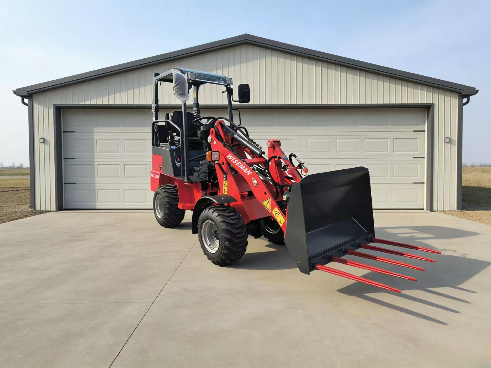 Полноприводный колесный погрузчик Полноприводный колесный погрузчик