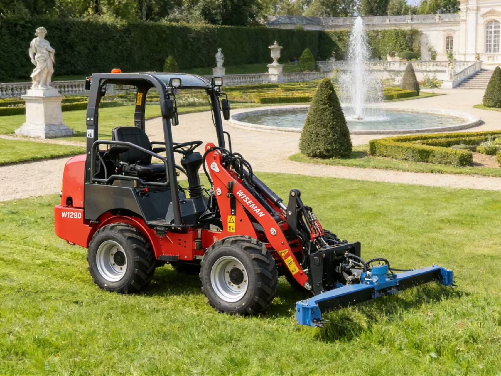 Mała ładowarka do szklarni Mała ładowarka do szklarni