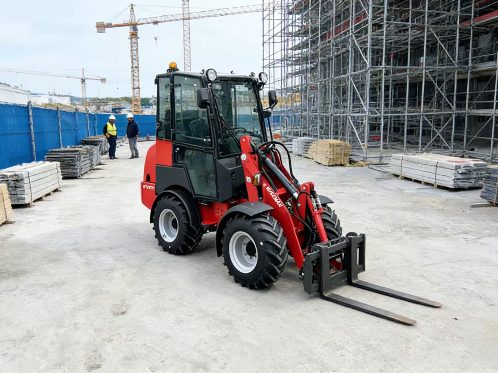 Compact Loader for Olive Groves Compact Loader for Olive Groves