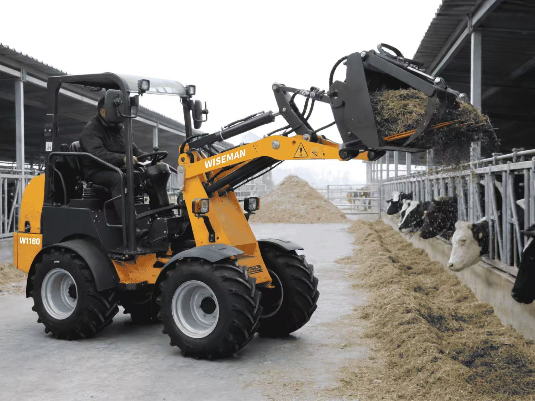 Small Loader for Narrow Spaces Small Loader for Narrow Spaces