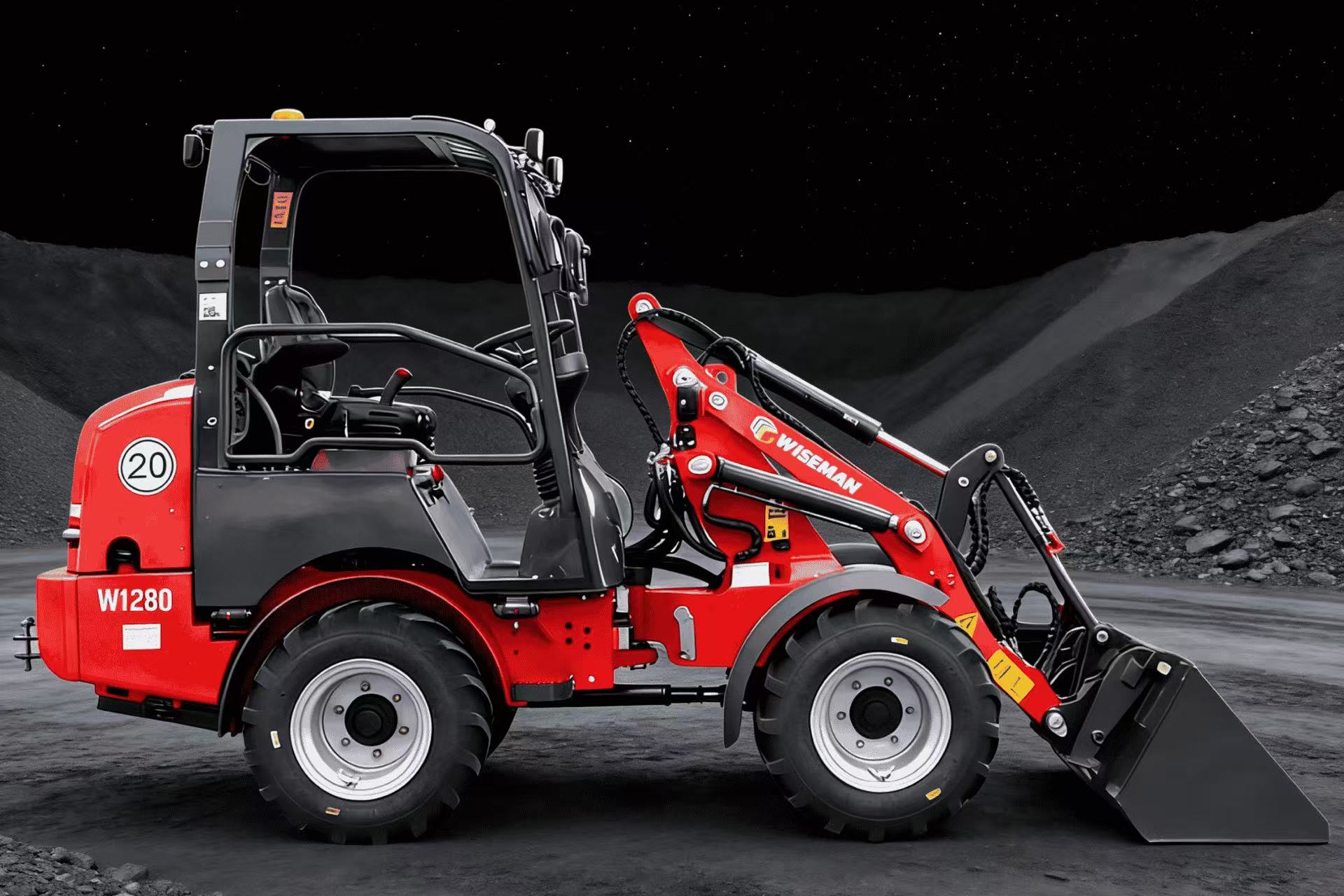 Cargador articulado compacto premium Cargador articulado compacto premium