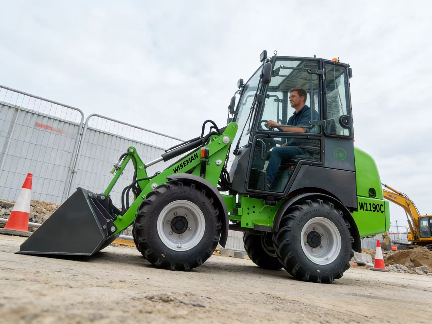 Compact Wheel Loader With Quick Attach Compact Wheel Loader With Quick Attach