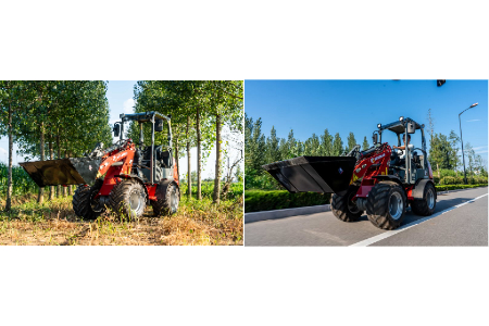 Маленький фронтальный погрузчик Маленький фронтальный погрузчик