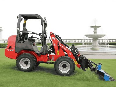 Cargadora de ruedas 4x4