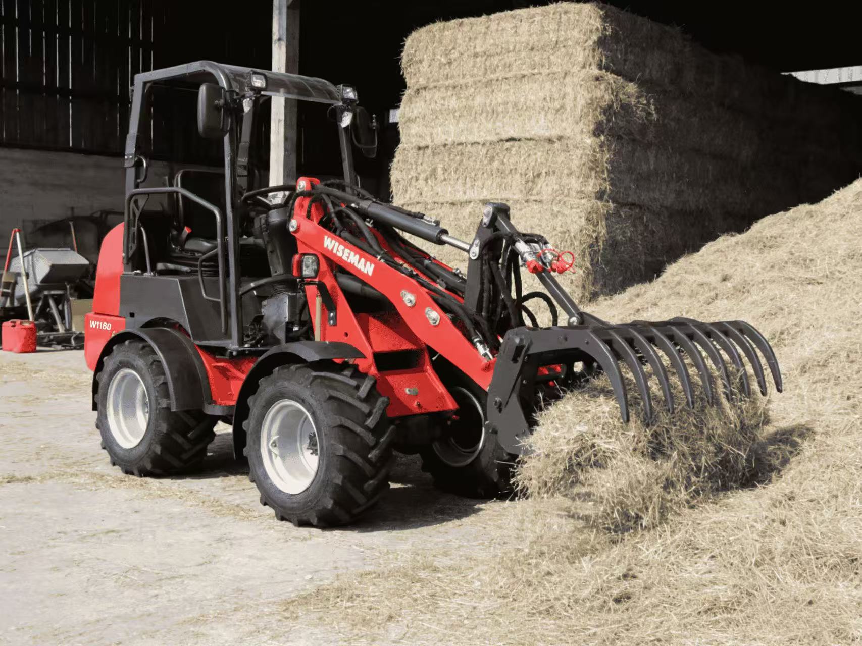 Kompaktowa ładowarka do winnic europejskich