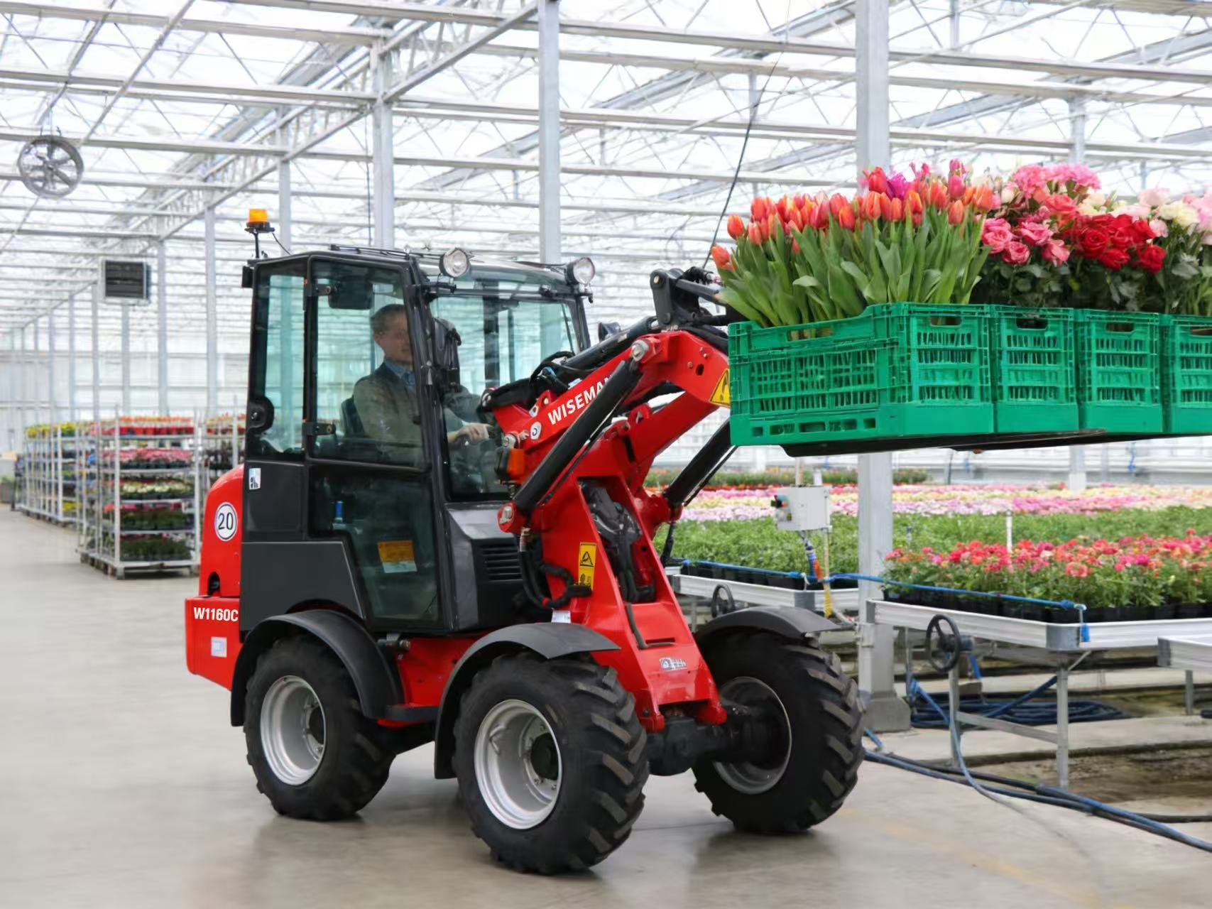 Cargadora de ruedas compacta agrícola Cargadora de ruedas compacta agrícola