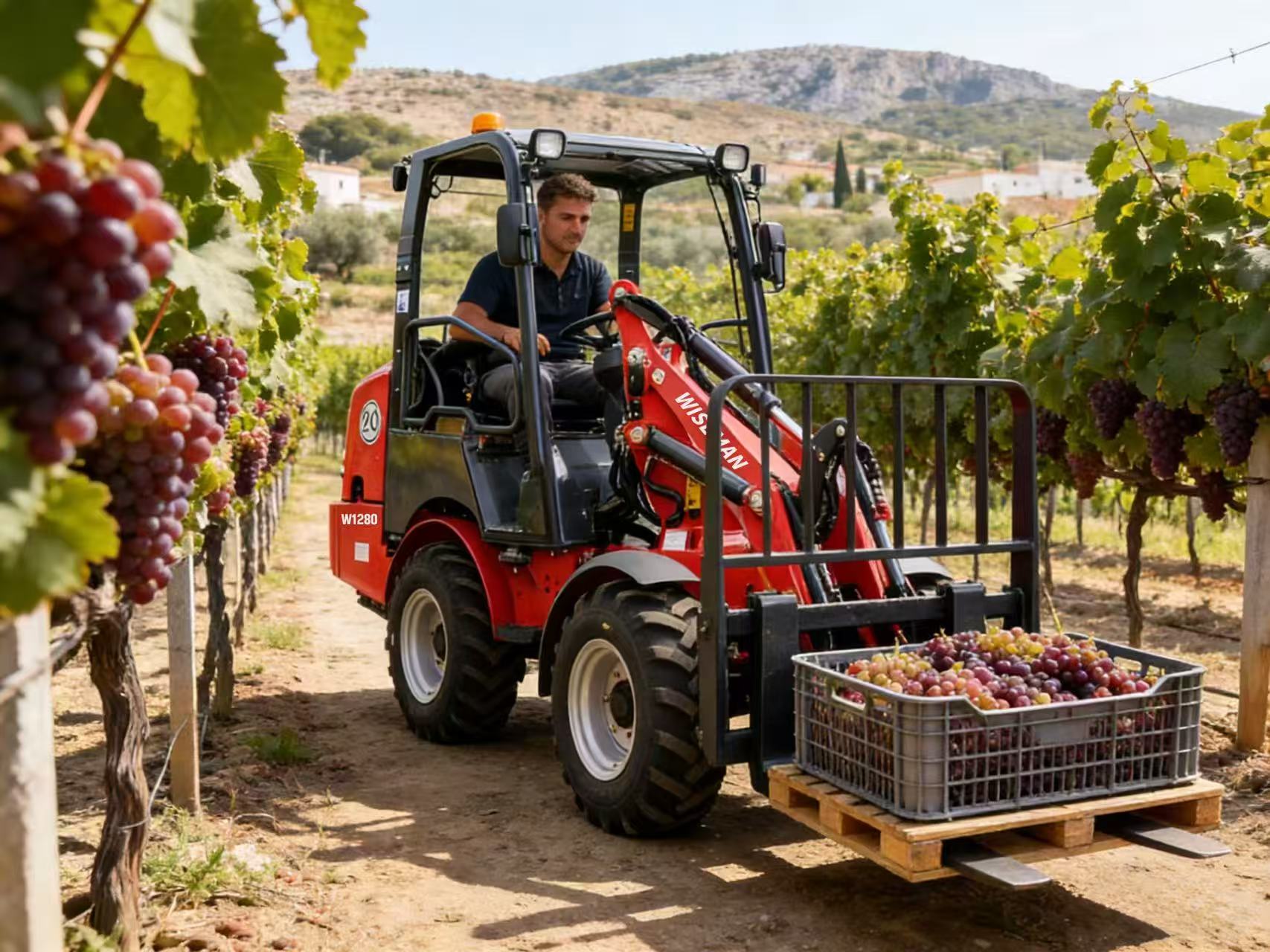 Forestry Compact Articulated Loader